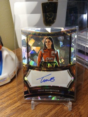 2025 Panini Select Nascar Toni Breidinger Silver Ice Auto #s-tbr