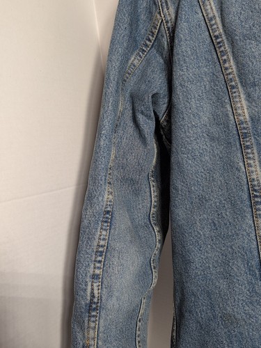Levi Lined Blue Jean Trucker Jacket, Men's M - Picture 18 of 24
