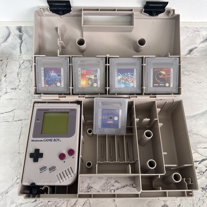 Original Nintendo Game Boy DMG-01 Fully Cleaned & Serviced – Nostalgia bundle