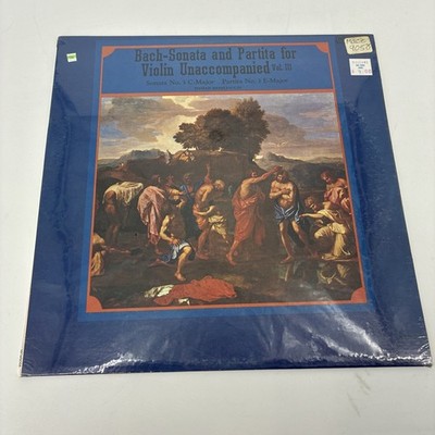 Bach- Sonata and Partita for Violin Unaccompanied vol.III Hyman Bress Album LP