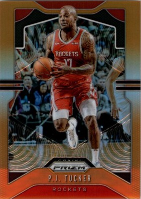 2019-20 Panini Prizm Prizms Orange #111 P.J. Tucker /49 - BSK
