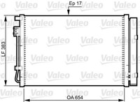 Kondensator Klimaanlage Valeo 814362 FüR RIO RB Accent Hyundai KIA Aluminium BMW