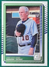 Jim Leyland - 2025 Donruss #63 - Detroit Tigers Baseball Card