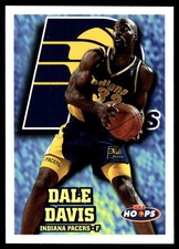Dale Davis 1997-98 Hoops #67 Indiana Pacers NBA READ FREE SHIPPING AutographDen