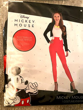 Disney's Mickey Mouse Costume Adult Small 2- 4 Disney Dress Up New