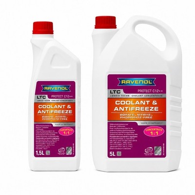 RAVENOL LTC Concentrate Protect C12++ Kühlmittel Kühlerfrostschutz Konzentrat