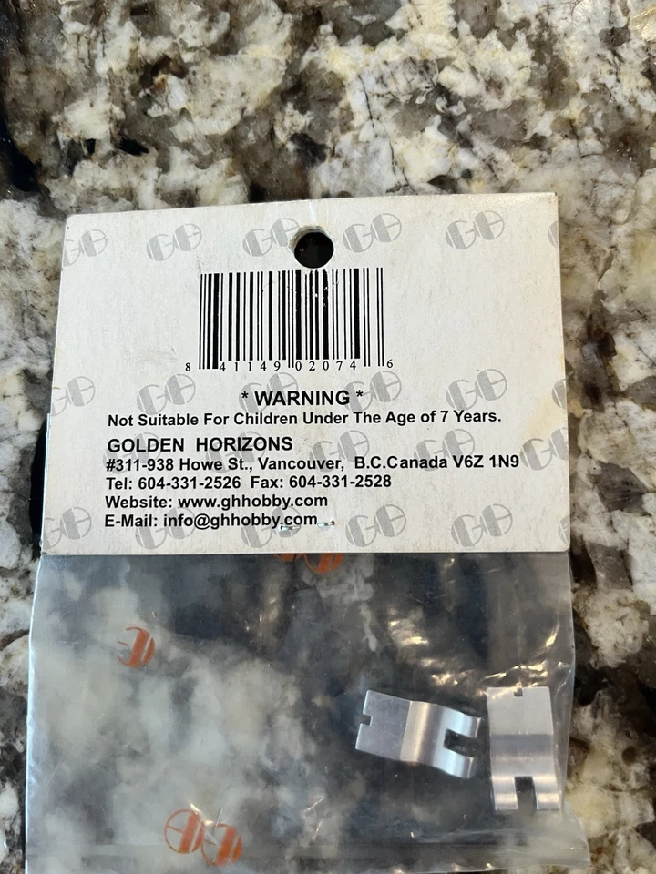 Golden Horizons 02074 Silver Aluminum Clutch Shoes for HPI Savage 21, 25 SS - Image 3 of 3