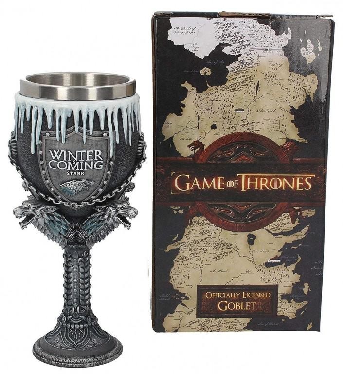 House Stark Goblet Game of Thrones Nemesis Now