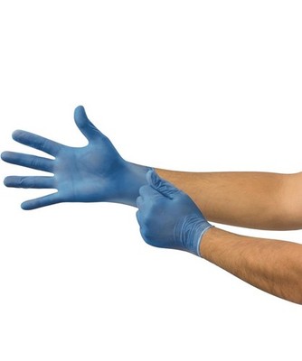 Ansell MICROFLEX V29 Exam Standard Gloves - S, Blue (Case of 1000)