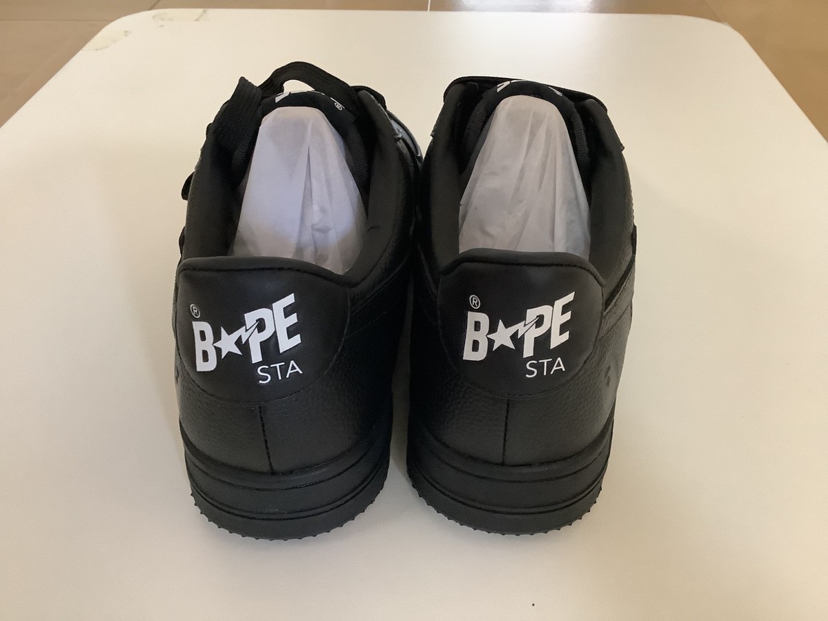 Bapesta ベイプスタ エアフォース1 26cm ブラック ハイカット Bape Sta Icon WMNS Black - Nov 2024 - 1K80-291-308-Black