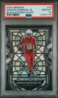 2024 PANINI OBSIDIAN BLACK STAINED GLASS #15 MARVIN HARRISON JR ROOKIE RC PSA 10