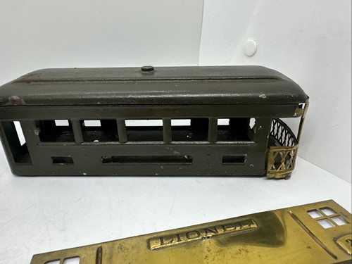 LIONEL 253 LOCOMOTIVE 607 PULLMAN 608 OBSERVATION CAR 0 GAUGE PARTS OR REPAIR - Picture 8 of 13