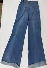 Vintage N est Ce Pas Bell Bottom Jeans W24 L28 100 Cotton