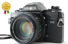 【N MINT】 Minolta X-700 black 35mm SLR Film Camera MC Rokkor PF 50mm f1.7 Japan