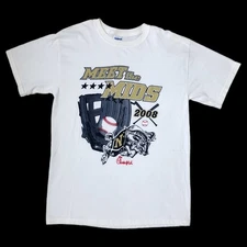 Navy Midshipmen 2008 Baseball "Meet the Mids" Chick-fil-A T-Shirt Medium White