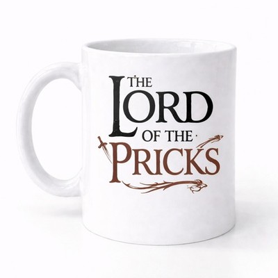 Lustige Tasse Kaffee Tee Tasse Geschenkidee Freche Tasse Keramik Herr der Stacheln M010