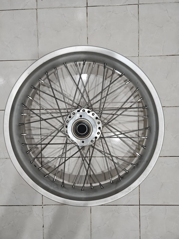 Harley Davidson XR750 rear wheel - Image 2 of 4