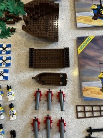 LEGO Caribbean Clipper & Eldorado Fortress Pirates Bulk Lot Sets 6274 6276