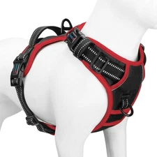 2019 Upgraded No Pull Dog Harness, Reflective Adjustable Vest, with a Trainin...