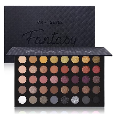 	Professional Neutral Smokey Eyeshadow Makeup Palette Matte Shimmer Metallic	