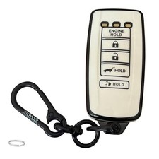 Smart Key Protective Shell for Acura Key Fob Cover with Keychain Fits for 2014