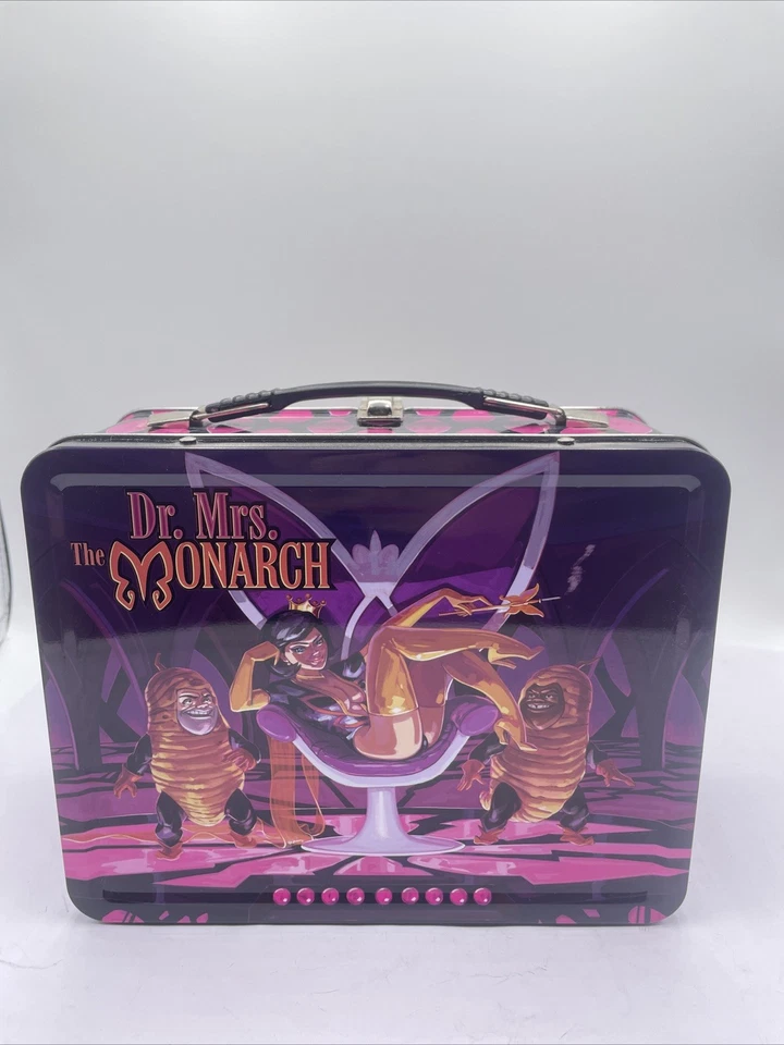 Bif Bang Pow! Bolso/caja de almuerzo de hojalata The Venture Bros. Death's Head Monarch Foto 2 de 4
