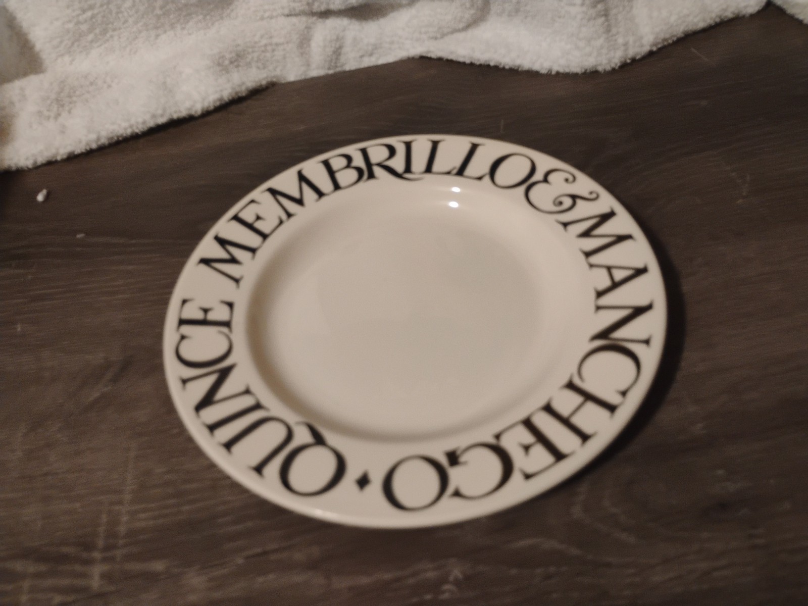 Emma Bridgewater Black Toast Quince 8.5