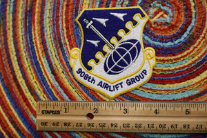USAF  908th Airlift Group 908 AG patch 1992-94 C-130 Maxwell AFB Reserve AFRC