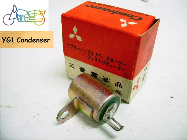 Yamaha YG1 Condenser NOS YJ1 YJ2 RS100 DT100 GT80 YZ80 TY80 YB100 YG1K YG1T - Image 2 of 2
