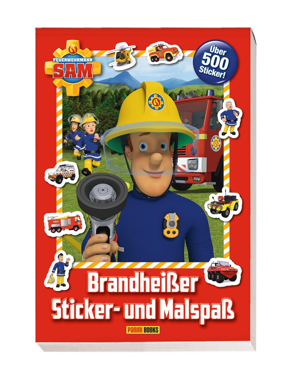 Thumbnail - Feuerwehrmann Sam: Brandheißer Sticker- Und Malspaß