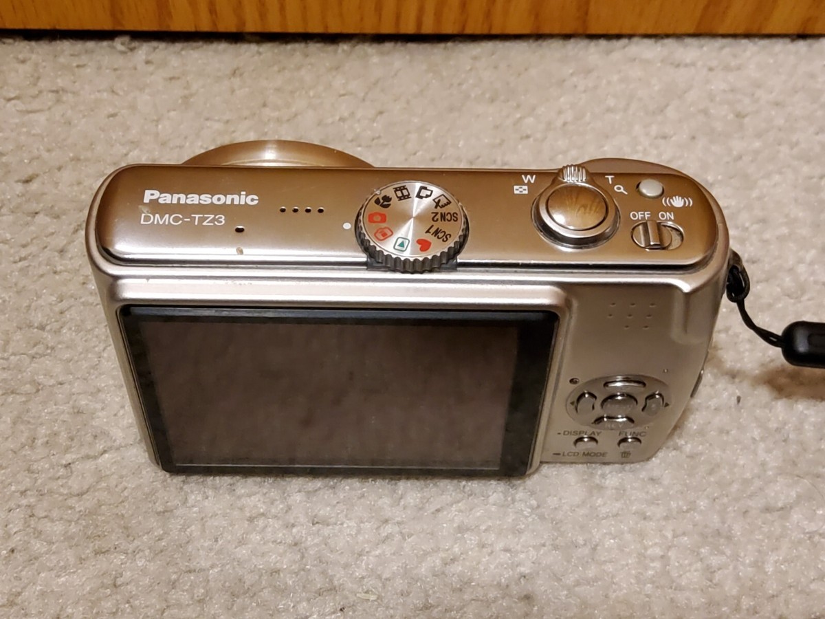 Panasonic DMC-TZ3 シルバー 10倍光学ズーム Panasonic DMC-TZ3