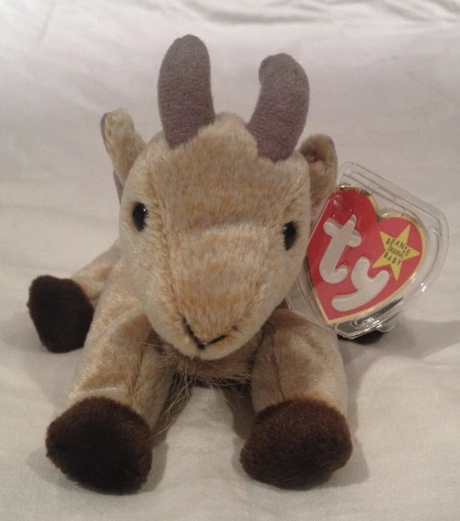 Goatee - Ty Beanie Baby Retired Original DOB November 4, 1998 w