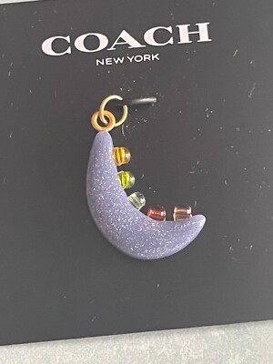 BN Coach C7152 Moon Charm NEW | eBay