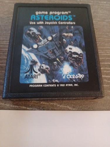 Atari 2600 Asteroids + VERY EARLY Print Box NEW IN BOX CX2649 NICE box - Picture 4 of 4