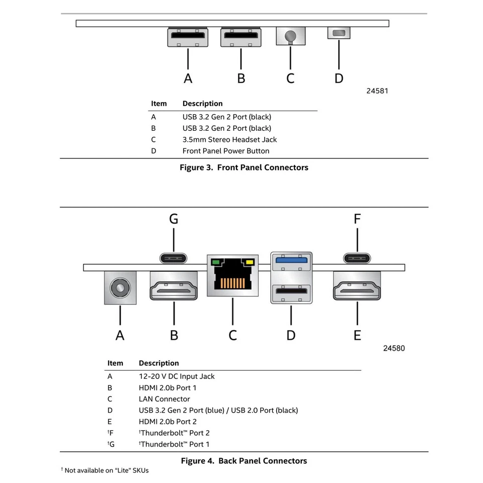 Intel NUC 12 Pro Kit Core i5 - fino a 32 GB a 4 TB SSD Intel Graphics WIN11 Pro - Immagine 3 di 4