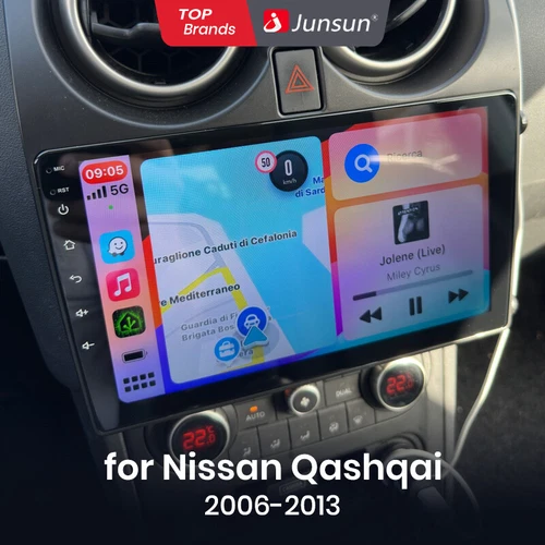 CarPlay Android 13 Car Stereo Radio GPS Navi 4G For Nissan Qashqai J10 2006-13 - Picture 14 of 19