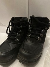 Youth Boys Fila Black Weathertec Hiking Shoe Boot Size 12.5