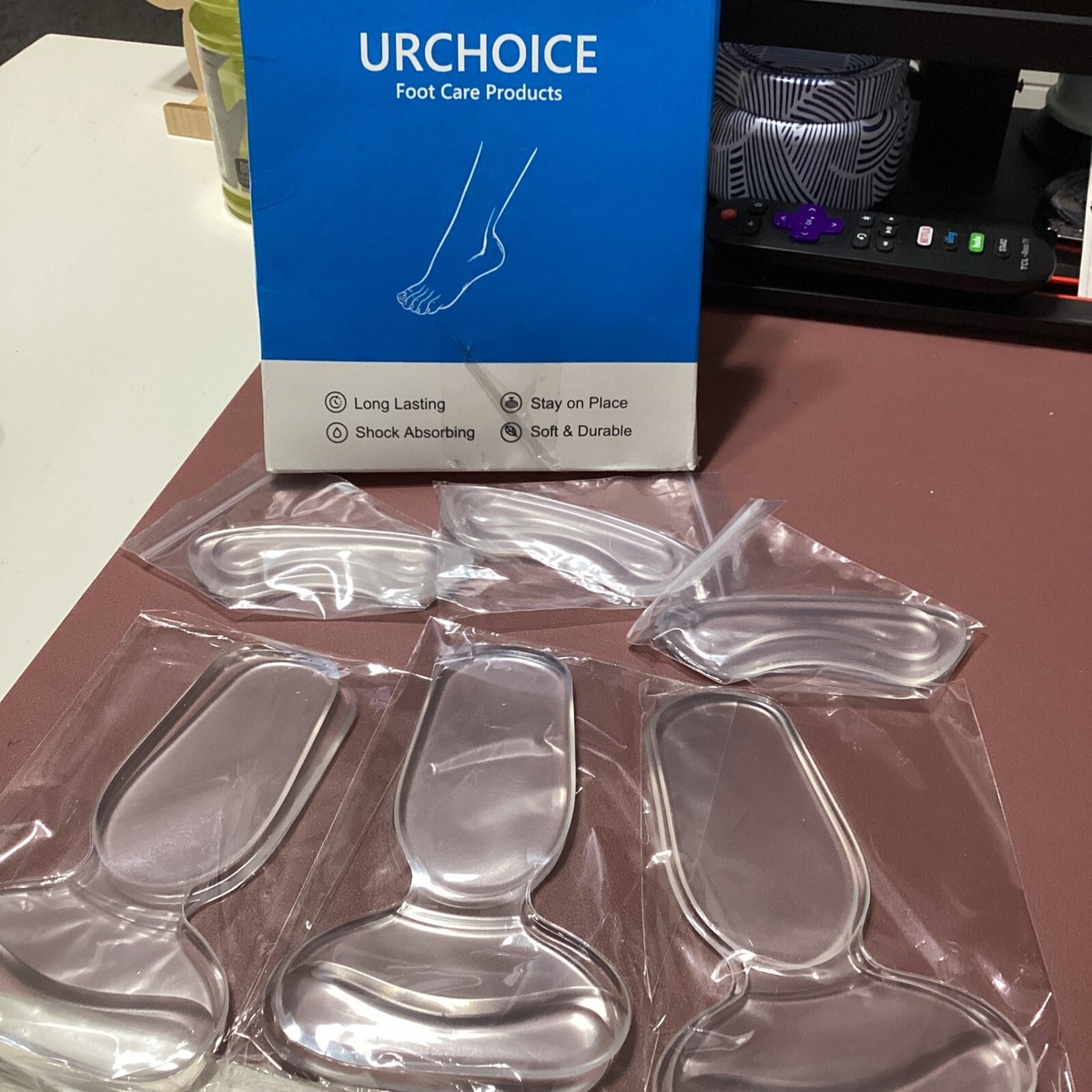 URCHOICE Foot Care Products Cushions Sets Shock Absorbing Soft Durable  Stay