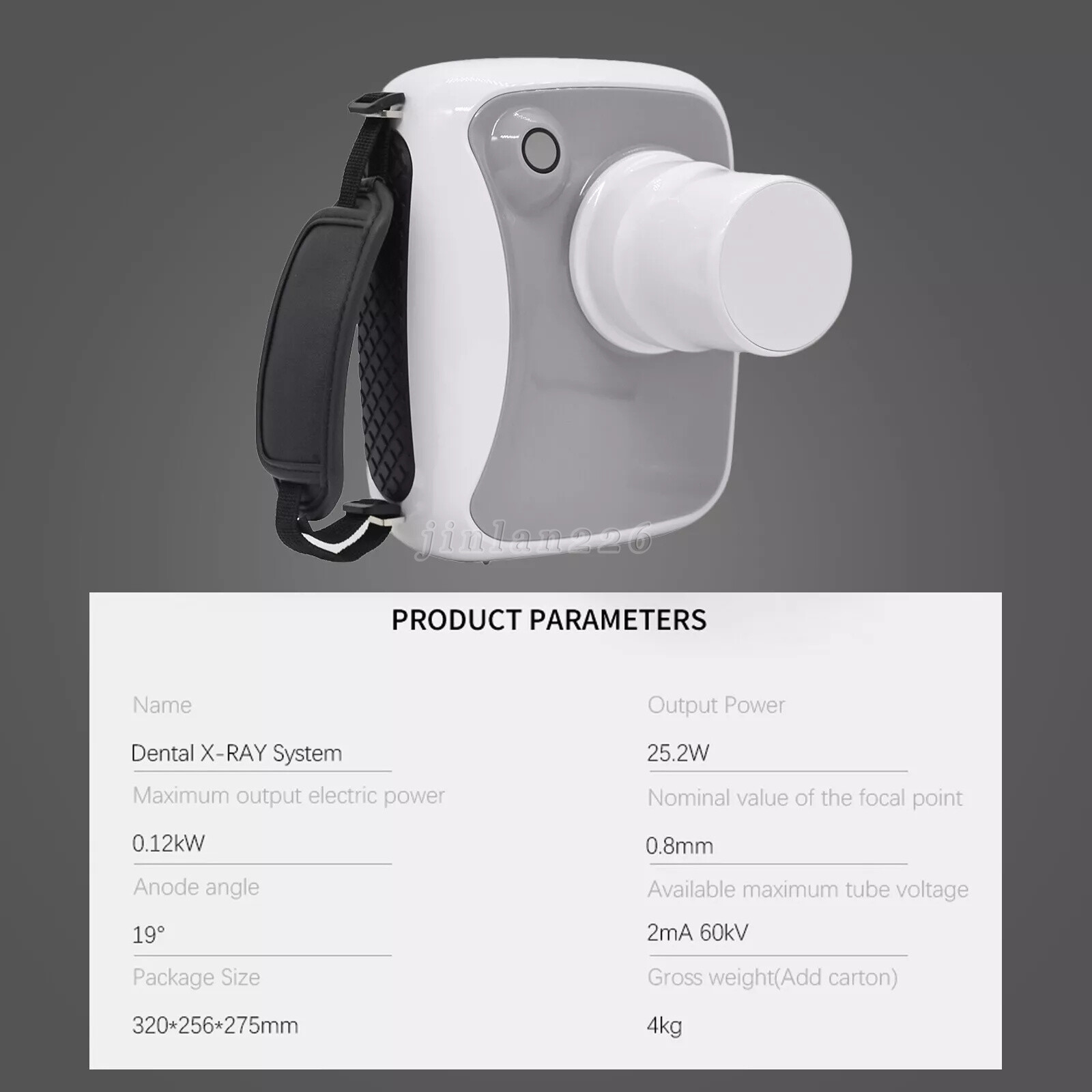 X Máquina rayos portátil Machine dental X Handheld Ray Machine no Shield