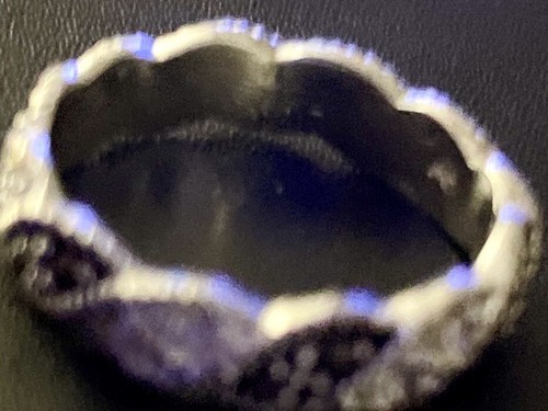 Women’s Marsala Fine Silver Plated Marcasite /Crystal Braided Ring Size 7 - 第 2/10 張圖片