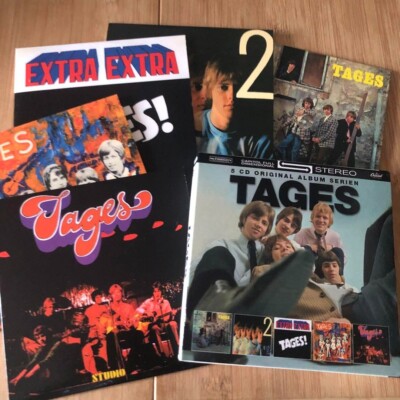 廃盤 Tages 5 CD ORIGINAL ALBUM SERIEN 紙ジャケ Tages CD 5 CD ORIGINAL ALBUM SERIEN Paper jacket Japan OOP