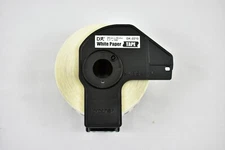 Brother DK-2210 Continuous Length White Paper Label Tape 1.1” x 100’