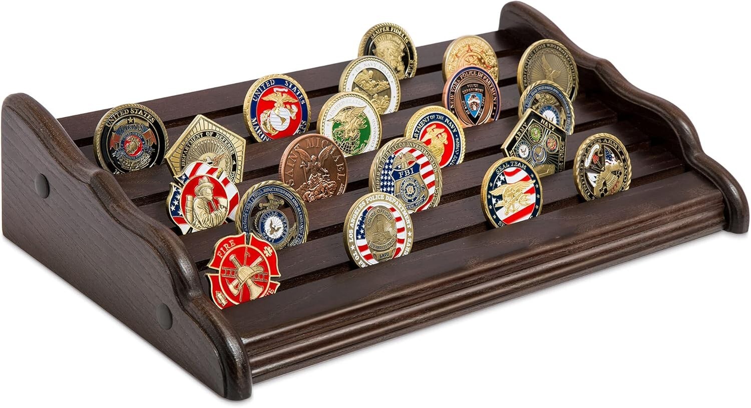 FILA TESLYAR Supporto per Monete Sfida Militare Può contenere fino a 42 Monete 6 Righe D