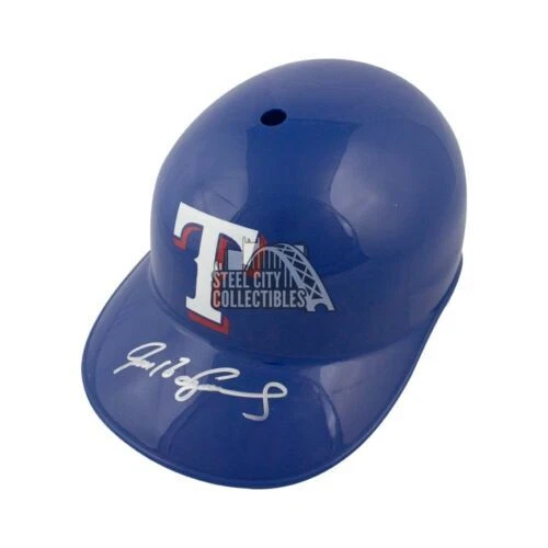 Ivan Rodriguez MLB Original Autographed Helmets