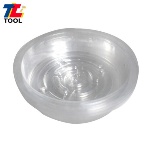 5 Pack 12'' Reusable Sturdy Saucer Flower Pot Plastic Clear Plant Drip Trays