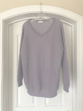 Brunello Cuccinelli Italy Lavender Shimmer Mohair Blend Sweater Jumper XL