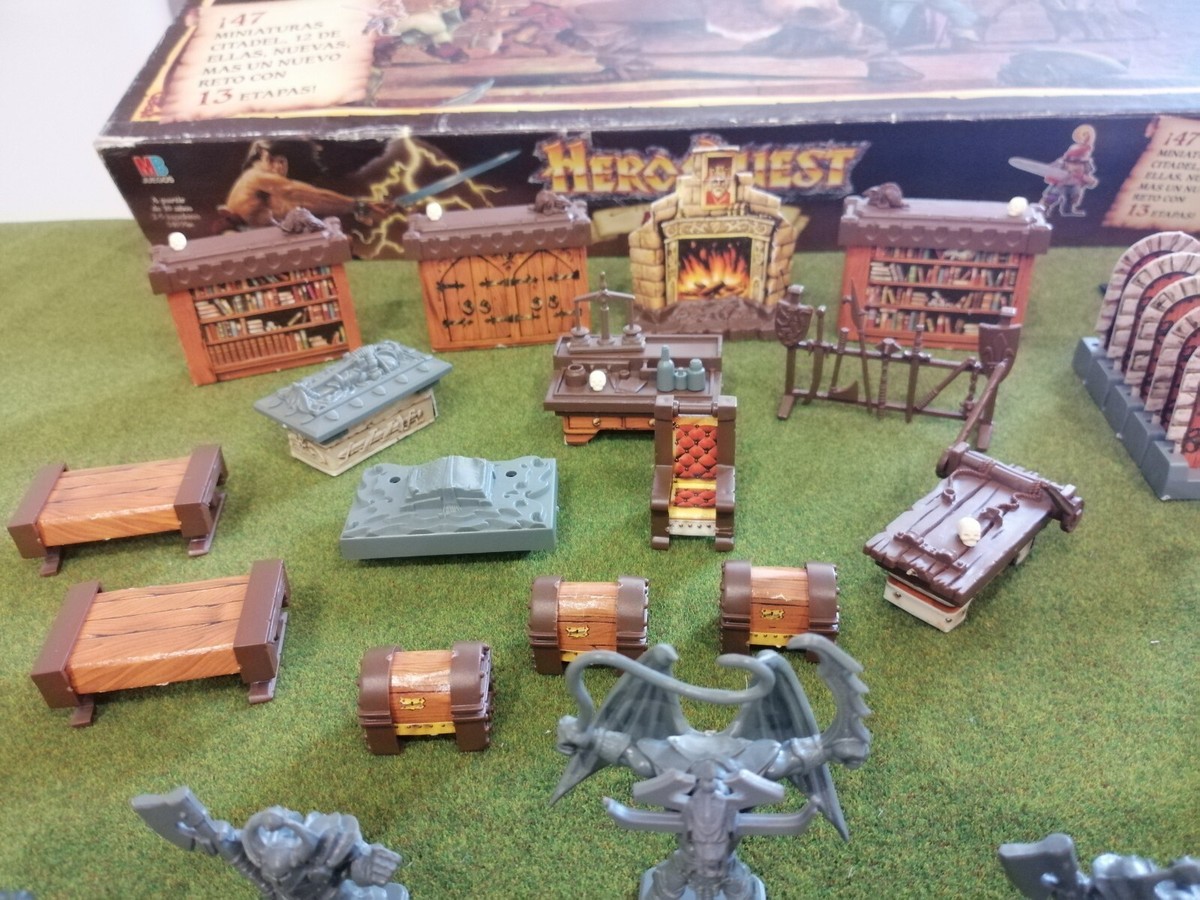 HEROQUEST LIVRET D'INSTRUCTIONS - rules of play book MB GAMES WORKSHOP