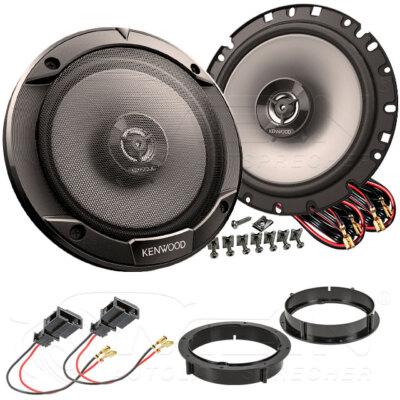 KENWOOD LAUTSPRECHER für SKODA SCALA ab 2018 Heck Tür Hinten 2-Wege 300W #BSOD