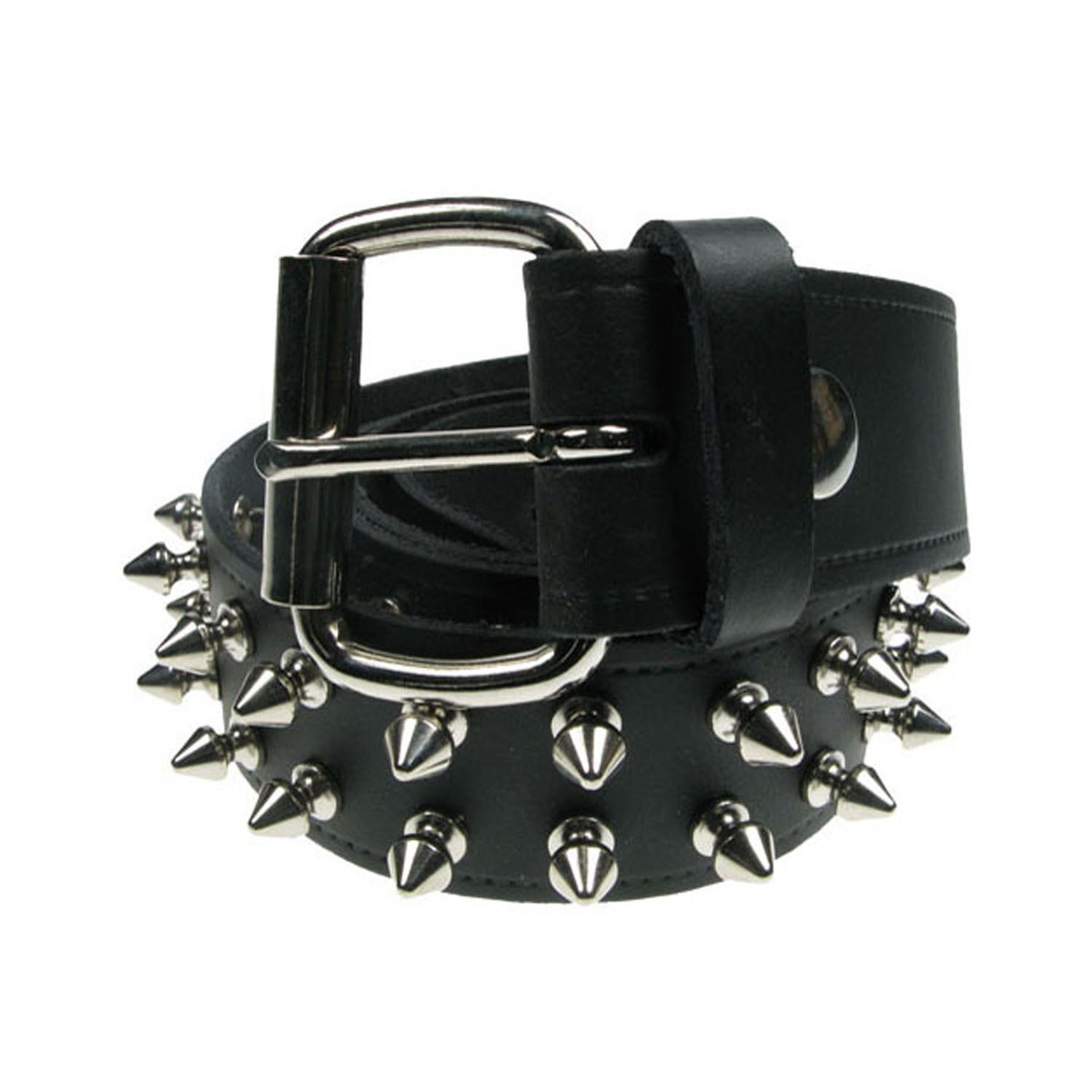 小物 BELVET Leather studded belt Leather studded belt – BELVET