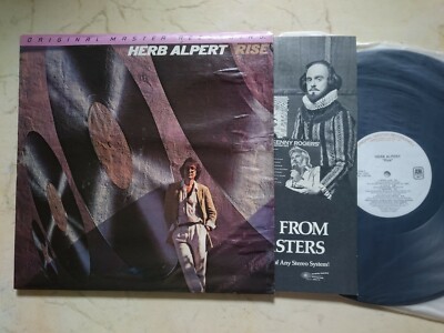 MFSL HERB ALPERT Rise *1979 AUDIOPHILE VINYL LP*VINYL NM*
